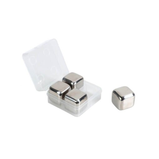 Stainless Steel Ice Cubes with Holder - 5 Pieces - Image 6
