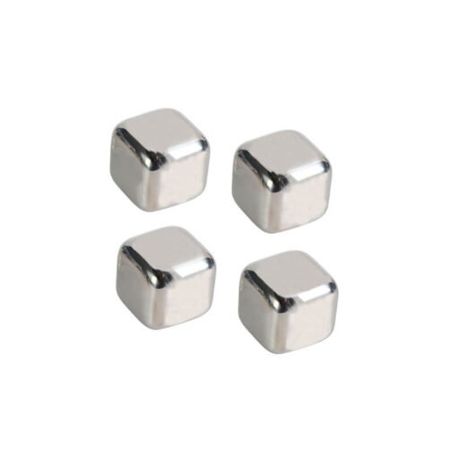 Stainless Steel Ice Cubes with Holder - 5 Pieces - Image 5